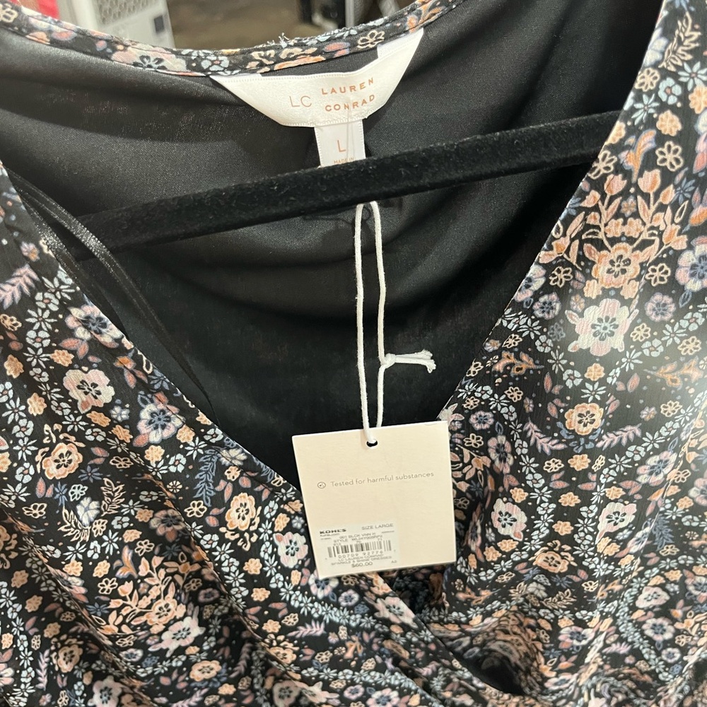 LAUREN CONRAD RUFFLE DRESS NEW WITH TAG - Picture 7 of 16